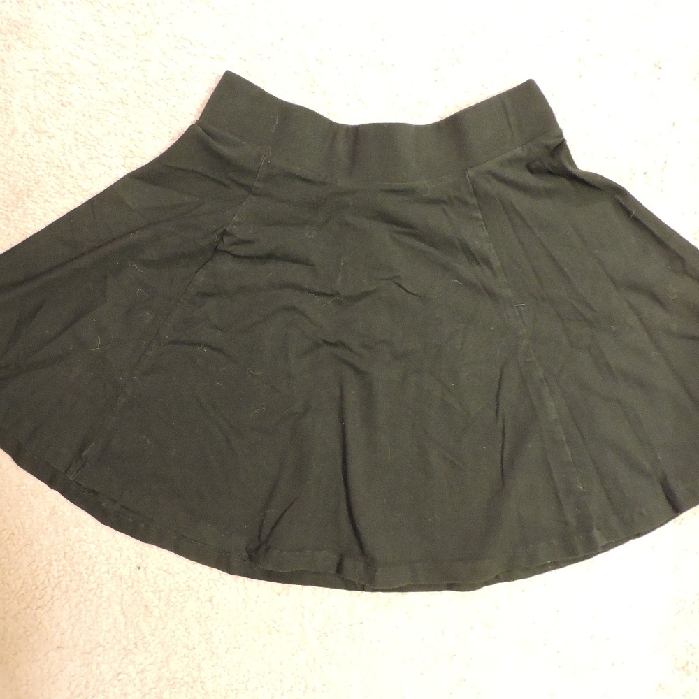 H&M Black Mini Skirt